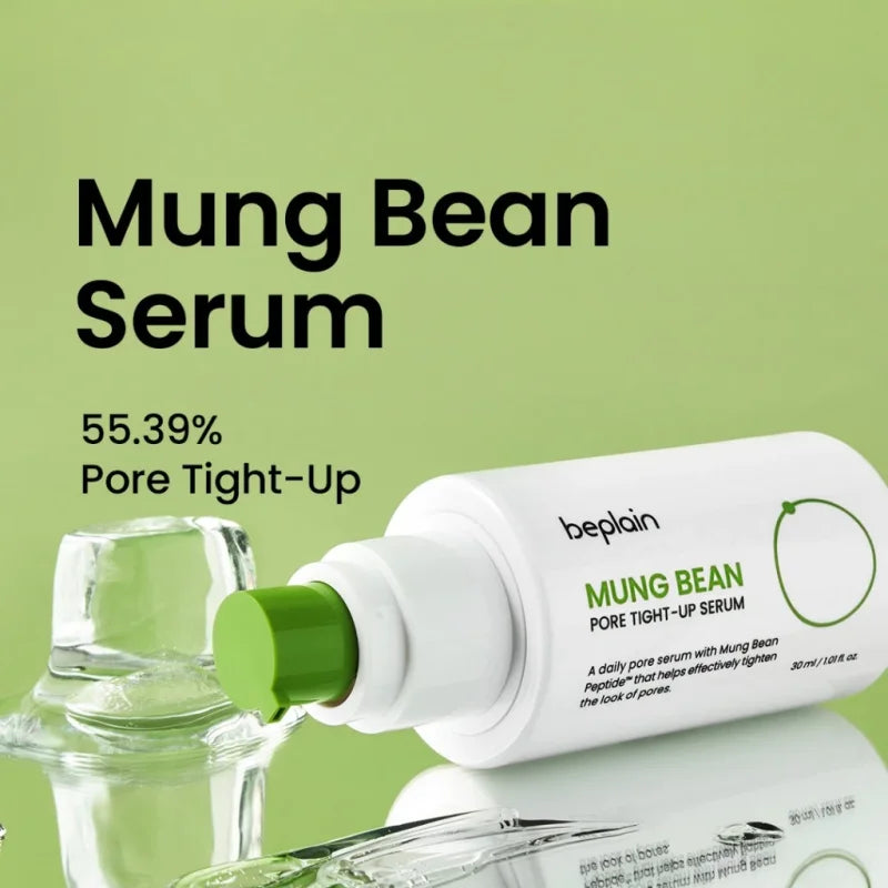 Korean Beplain Mung Bean Pore Serum,Deep Pore Cleansing Foam