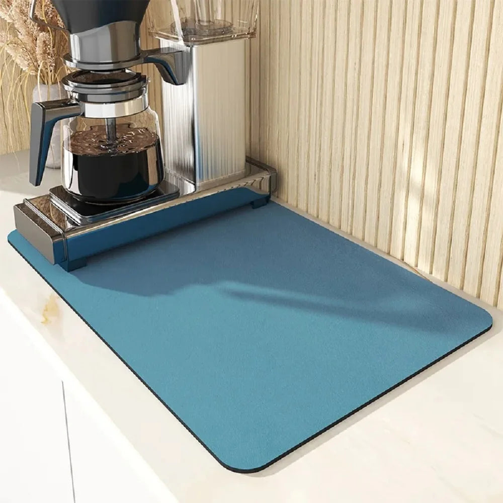 AquaGuard | Quick Absorbent Non-Slip Kitchen Drying Mat for Countertops