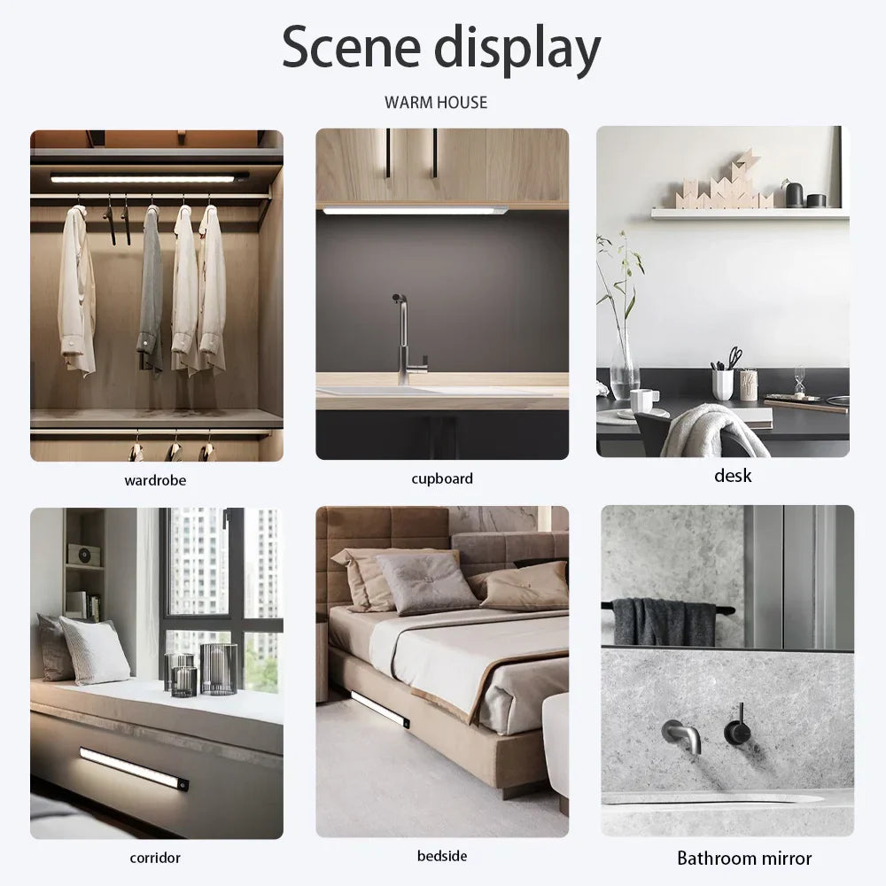 Wireless Motion Sensor LED Night Light