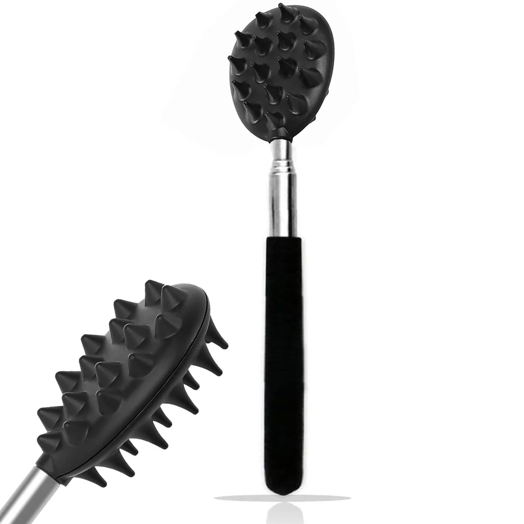 Extendable Back Scratcher – Telescoping Itch Stick with Durable PVC & Stainless Steel Spikes