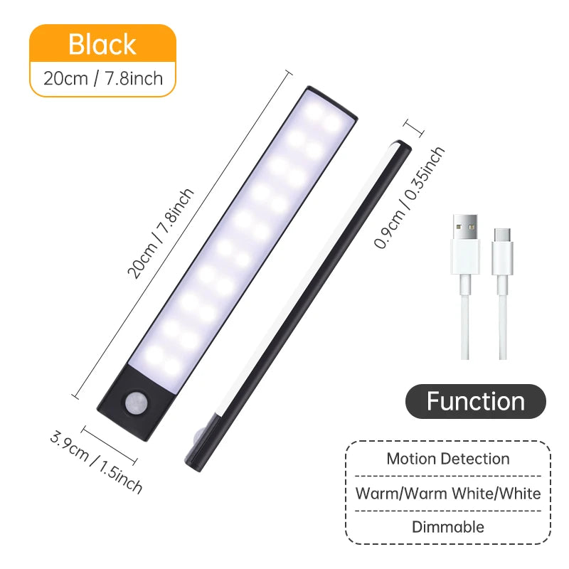 Wireless Motion Sensor LED Night Light