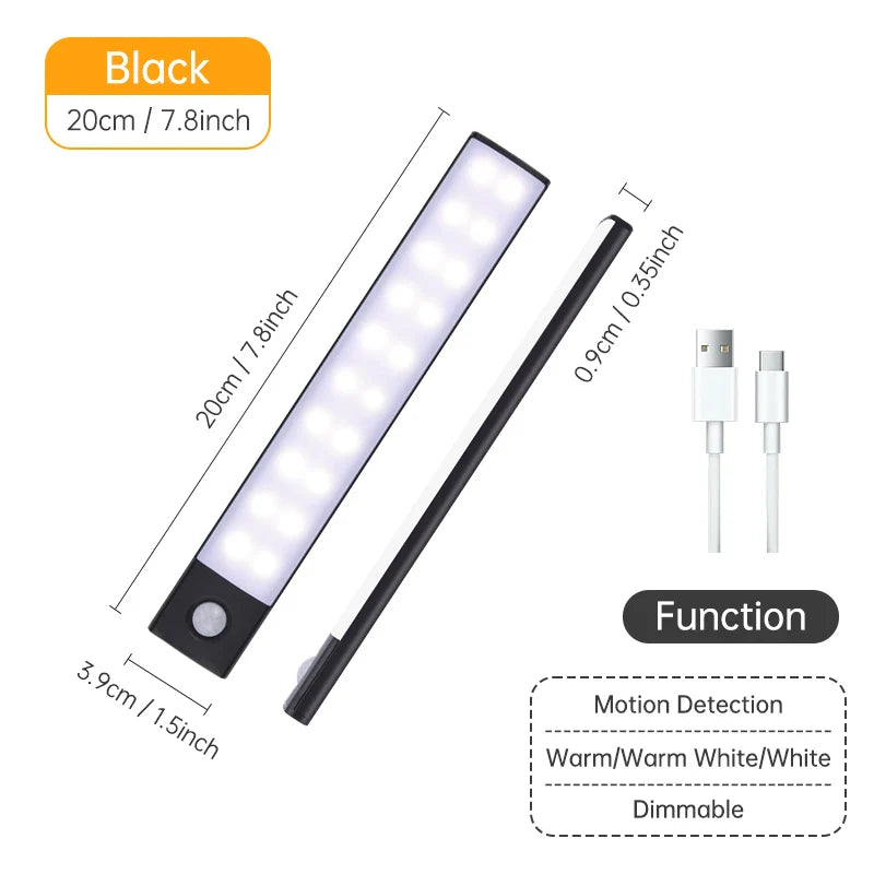 Wireless Motion Sensor LED Night Light