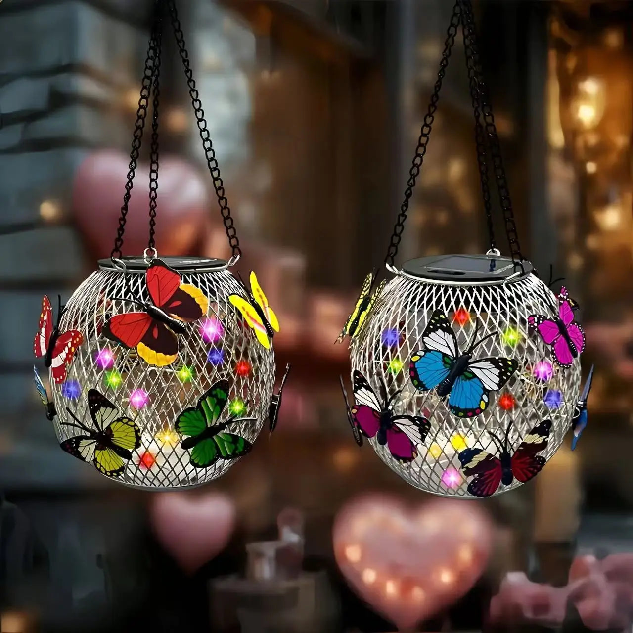 Solar Lights for Outside Decorative Outdoor Hanging Lights Waterproof