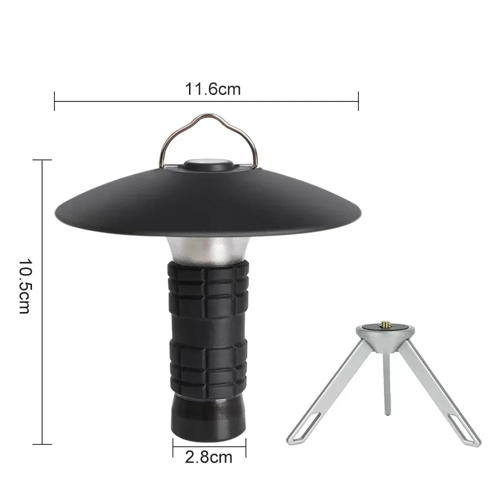 Blackdog Tripod Camp Light Portable & Rechargeable LED