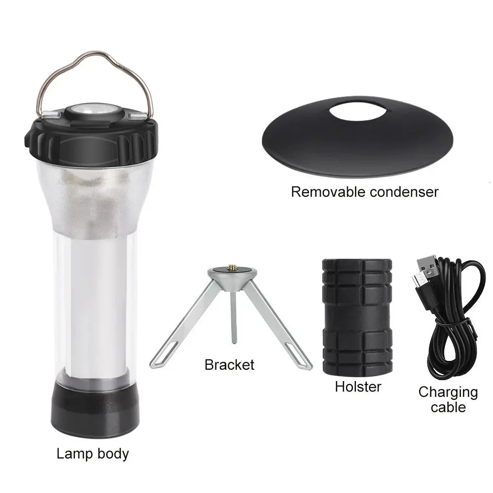 Blackdog Tripod Camp Light Portable & Rechargeable LED