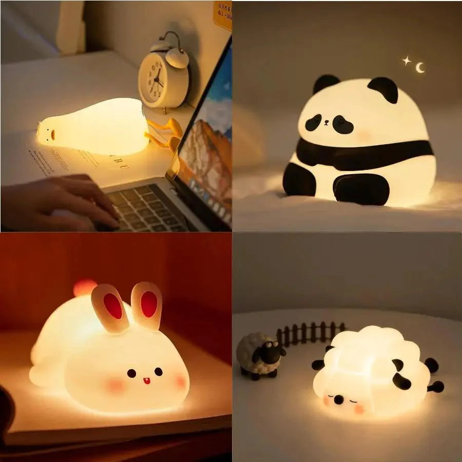 Cute Animal Touch Sensor Lamp