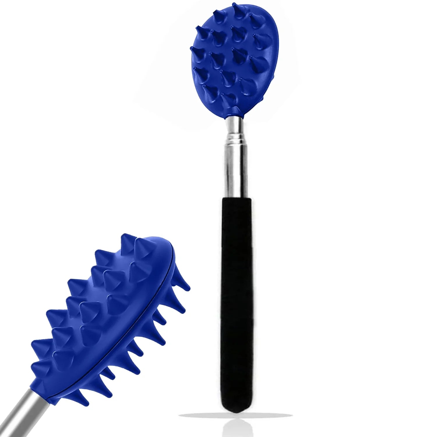 Extendable Back Scratcher – Telescoping Itch Stick with Durable PVC & Stainless Steel Spikes
