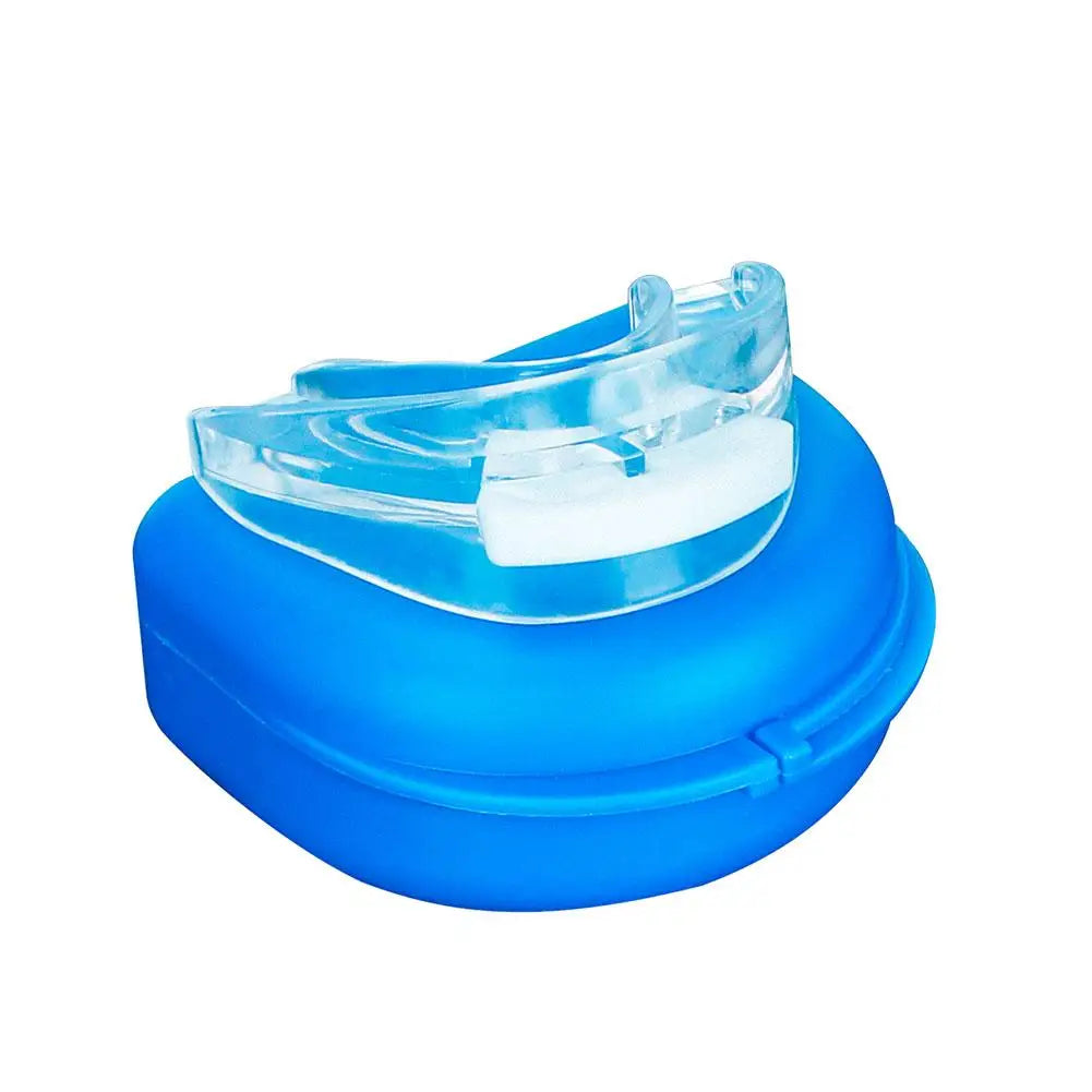 Anit-Snore Mouthpiece Soft Silicone Portable anti Snore Device That Work Sleep Stop Apnea Mouth Guard Stopper for Men Women
